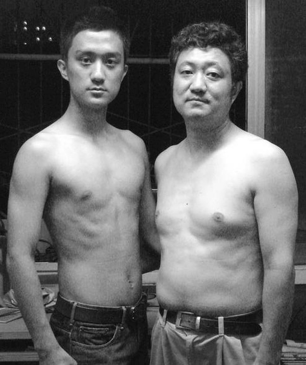 Трогательные фотографии с любимым сыном