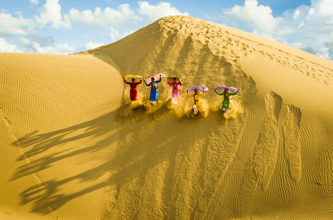 Красные дюны вьетнам