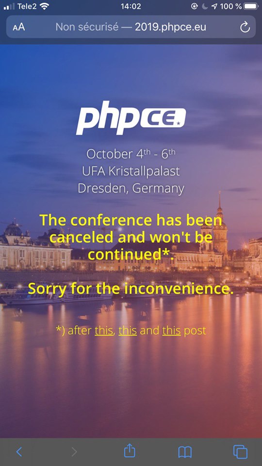 Конференцию для PHP-разработчиков PHP.CE 2019 отменили... потому что на ней не было женщин-программистов и негров