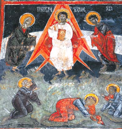 НЛО на старинных фресках и картинах