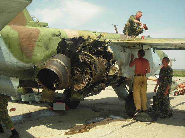 Ополчецы сбили очередной самолет Су-25