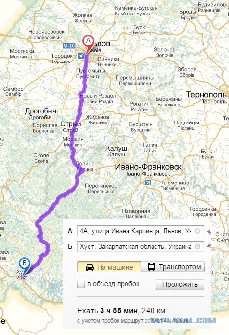 Восток, Юг и Запад Украины