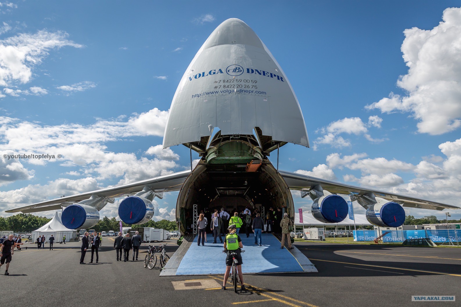 Ан 124 кабина