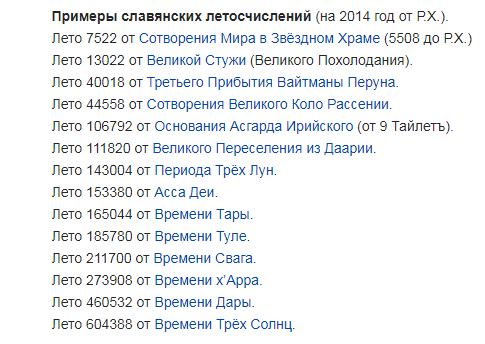 По славянскому календарю какой сейчас год 2025
