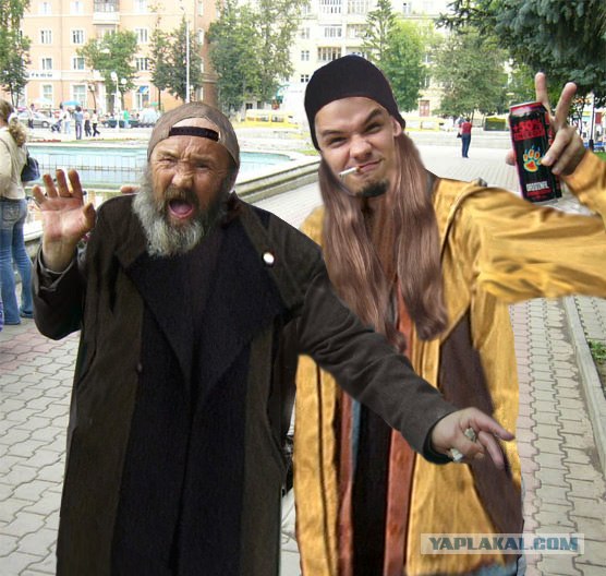 Фотожаба: русский отжиг