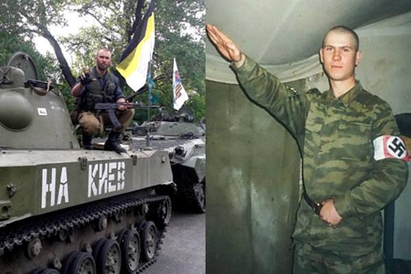 Ростов ко Дню победы украсили фотографией фашиста на фоне сгоревшего советского танка