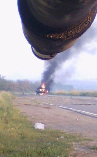 Зачистка аэропорта от войск украинских ВС