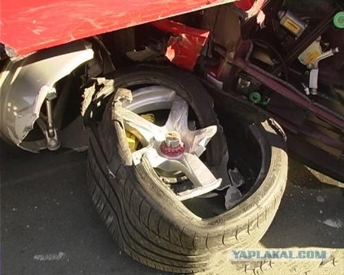 Porsche Carrera Gt авария под Киевом