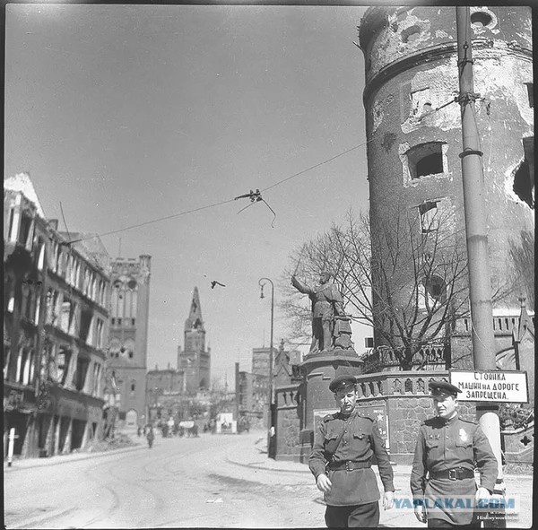 Подборка фотографий штурма советскими войсками города-крепости Кёнигсберга