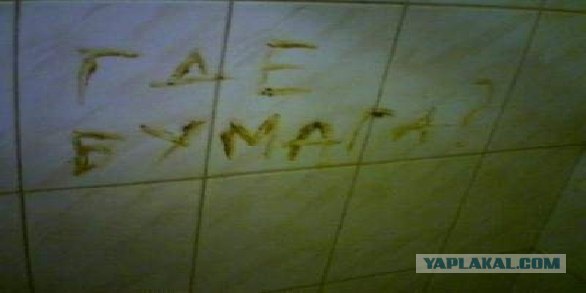 Самая устрашающая туалетная бумага в Японии