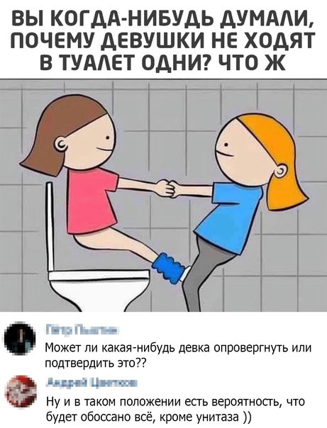 Матриархат на примере стульчака для унитаза.