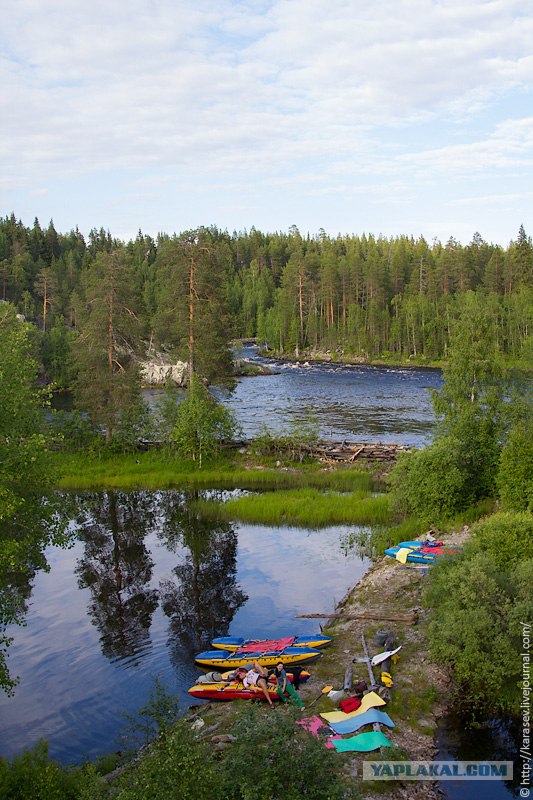 Водный поход по Карелии