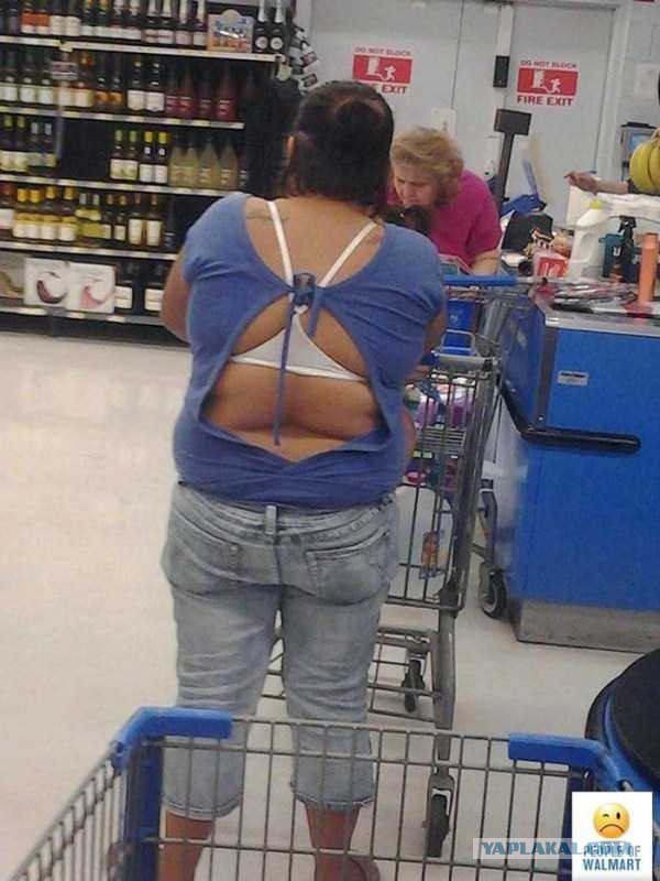 Сумасшедшие покупатели в Walmart
