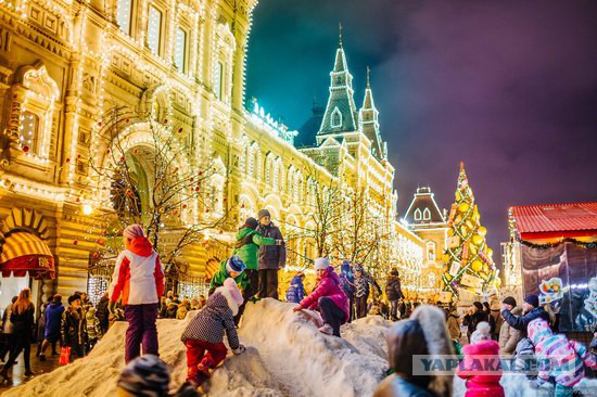 Новогодний позор в сердце столицы