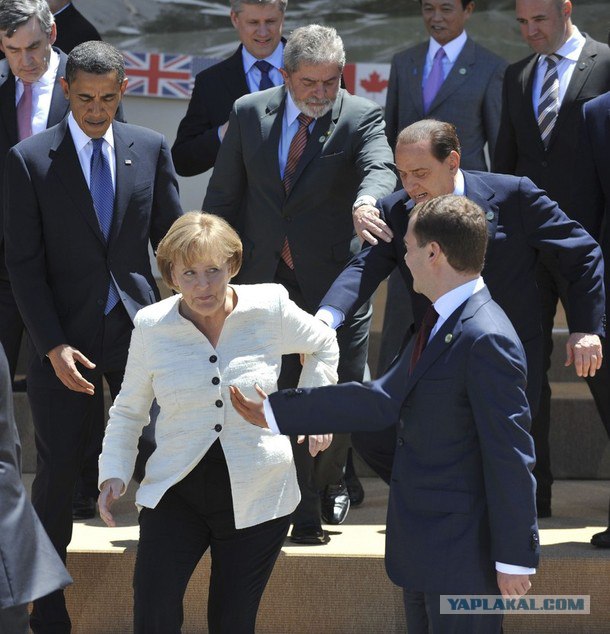 Наш президент на саммите G8!