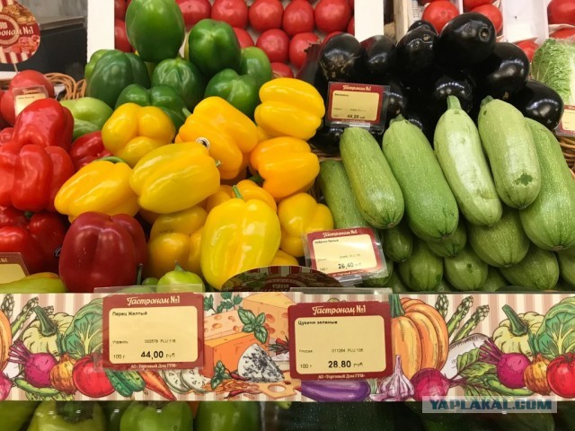 Немного Новогодних продуктовых цен от ГУМа