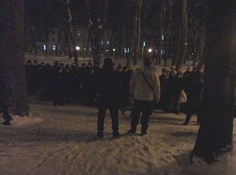 Беркут пошел на штурм
