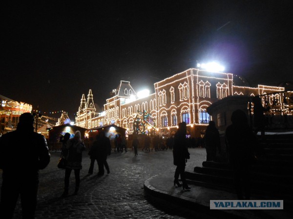 Предновогодняя Москва.