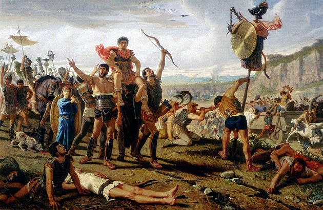 Воины эпохи Древней Руси X - XI веков.