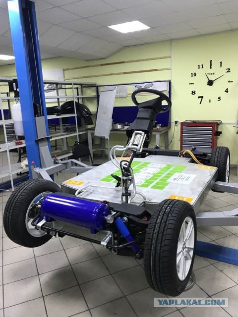 Российский электромобиль с мотор-колесами Дуюнова начнут выпускать зимой