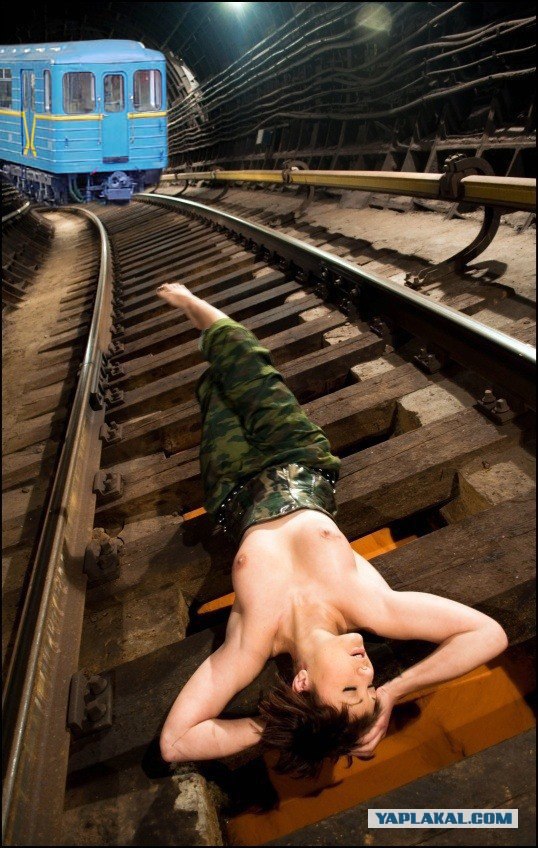Фотосет в Московском метро