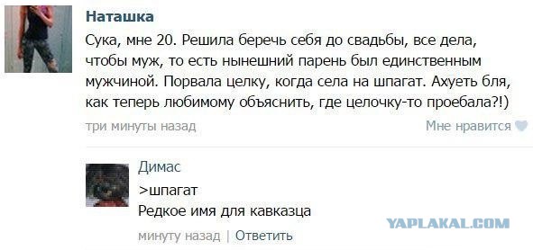 Смешные комментарии из социальных сетей