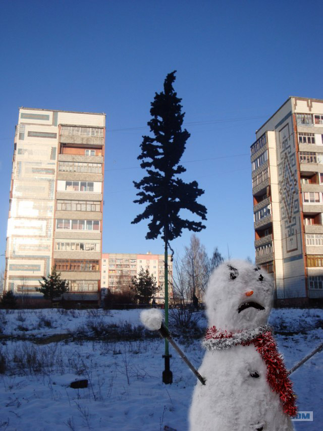 У нас в городе поставили ЙОЛКУ