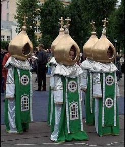 Рухнул купол церкви