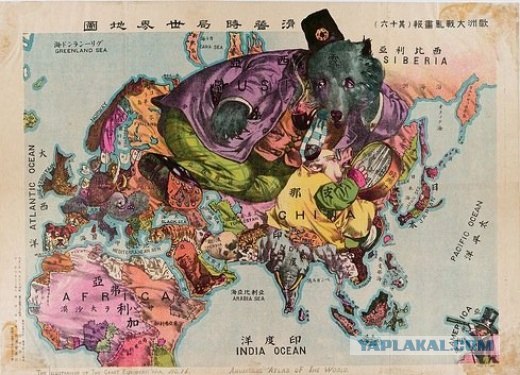 Карты Европы глазами разных картографов