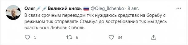 Любовь Соболь покинула Россию, несмотря на запрет