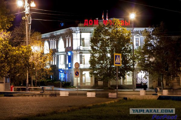 Прогулки по ночному Севастополю.