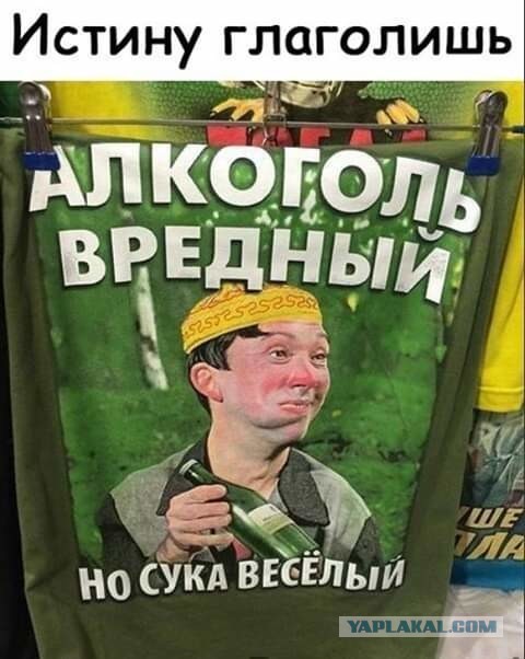 Небольшой монолог непьющего алкота