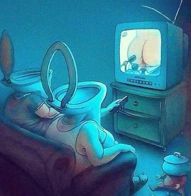 А что творится на нашем телевидении?
