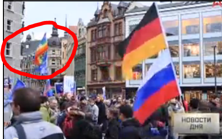 Тысячи европейцев вышли на улицы с флагами ДНР
