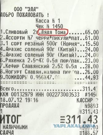 Интересная фамилия