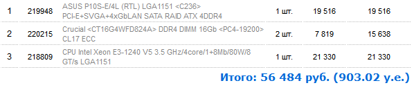 Самопальный NAS 58 TB. 2 года, полет нормальный.