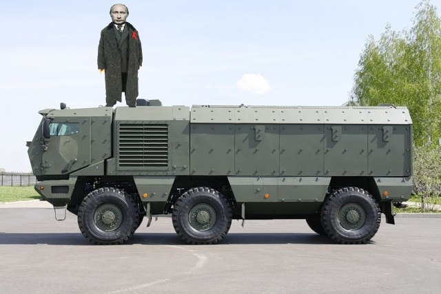 Бронированный КАМАЗ "Тайфун"