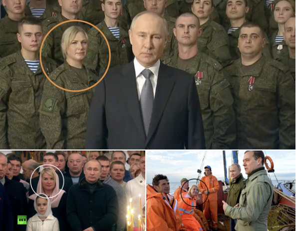 Путин выступил с новогодним обращением к россиянам на фоне военных