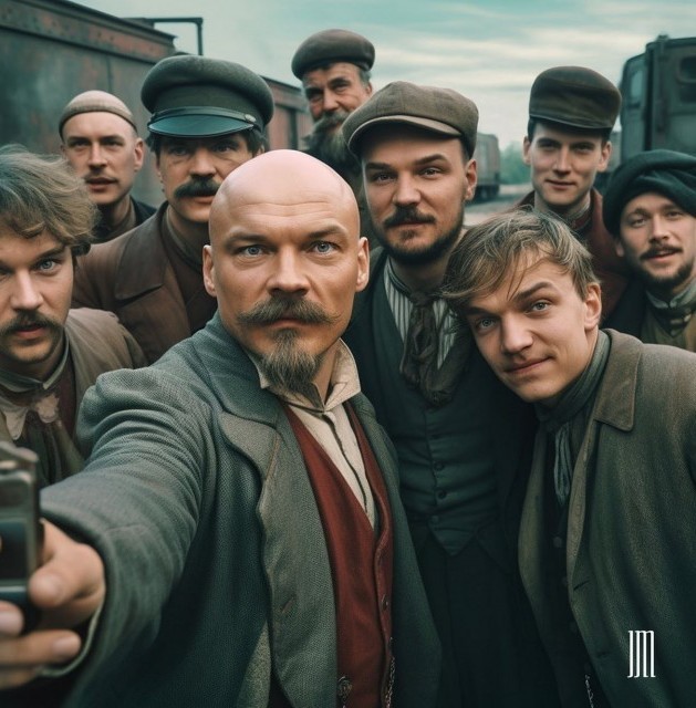 И Ленин такой молодой