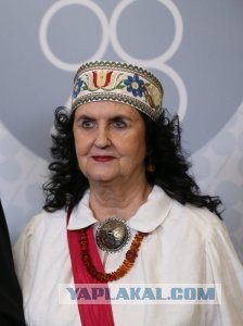 Старая националистка (жена бывшего президента Эстонии) высказалась