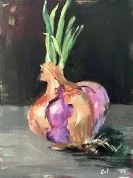 Немного лука и чеснока в живописи