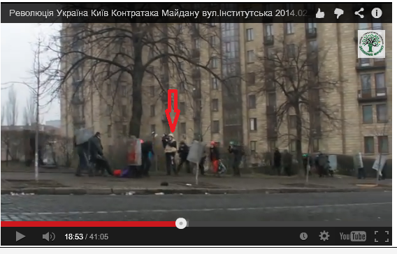 Видео стрельбы с места событий