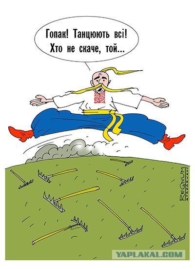 Хохлы отступают!