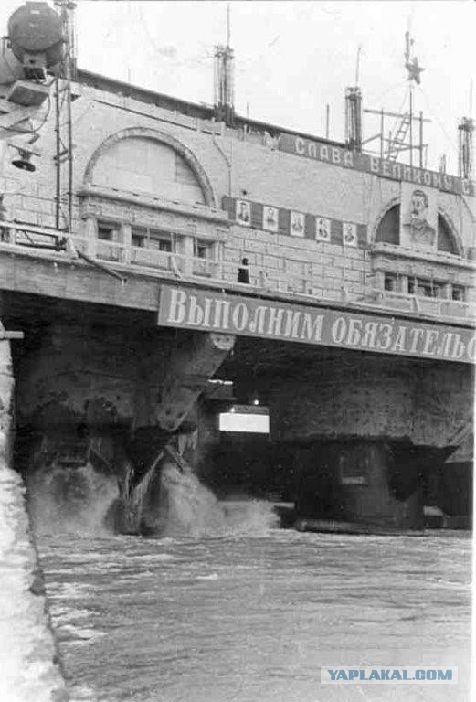 Волго-Донской судоходный канал. Фотографии строительства 1950-е.