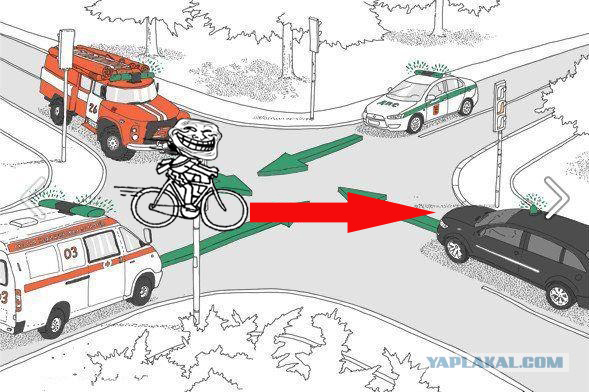 Загадка на знание ПДД