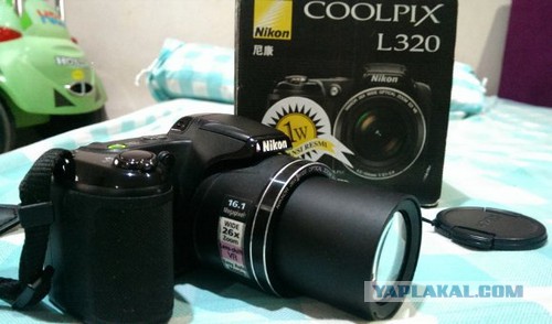 Nikon coolpix L320 26х зум