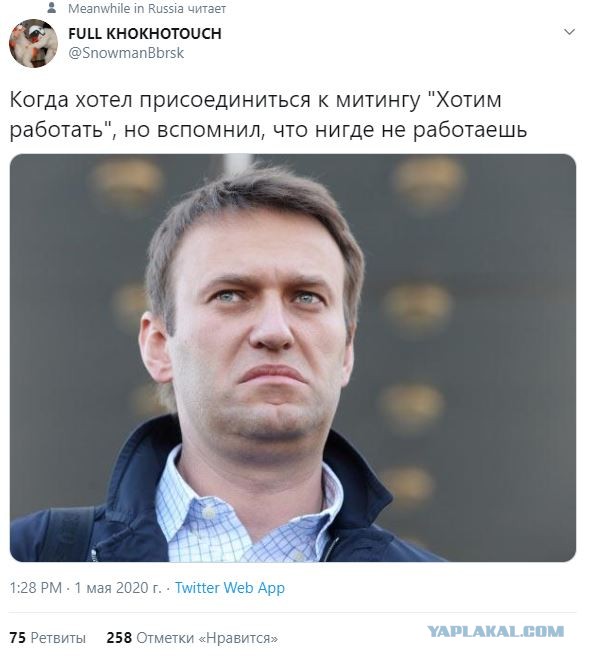 А вот и Навальный