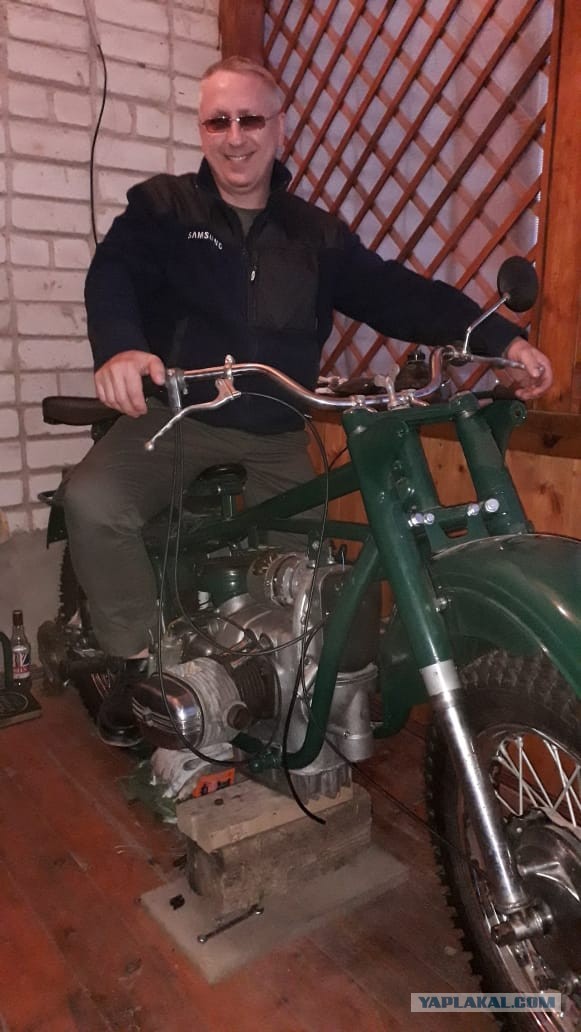 Восстановление старого мотоцикла