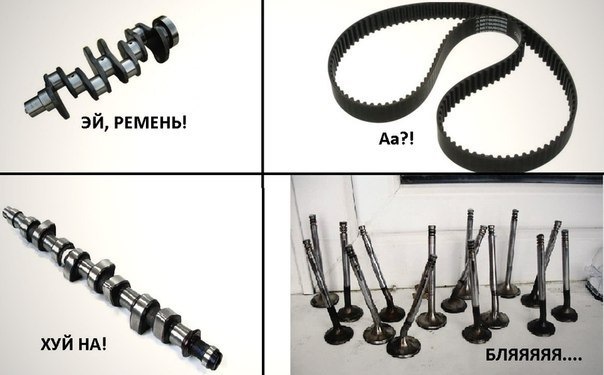 Обрыв ремня