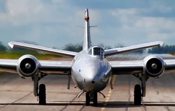 Место штурмана на Canberra PR.9